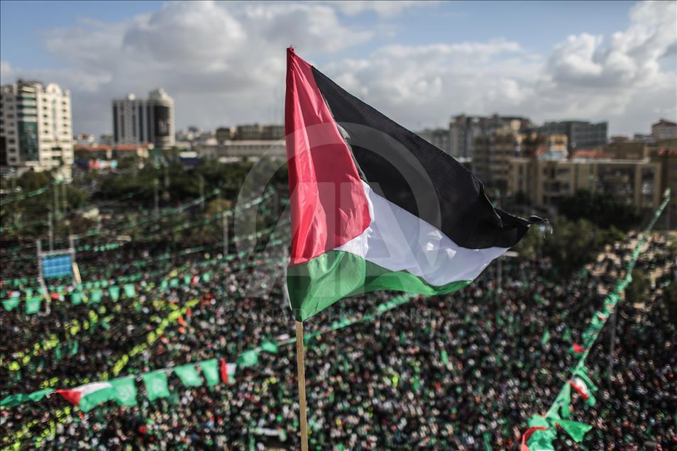 Gaza: Un festival organisé par Hamas pour célébrer le 30ème anniversaire de sa création
