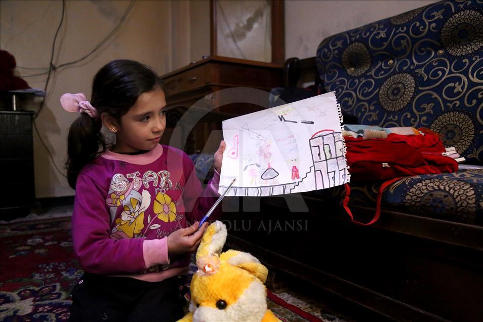 Halep'ten sonra Doğu Guta'nın sesini de çocuklar duyuruyor