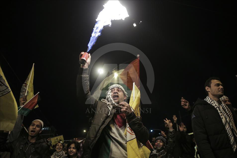 ABD'nin Kudüs kararı Atina'da protesto edildi