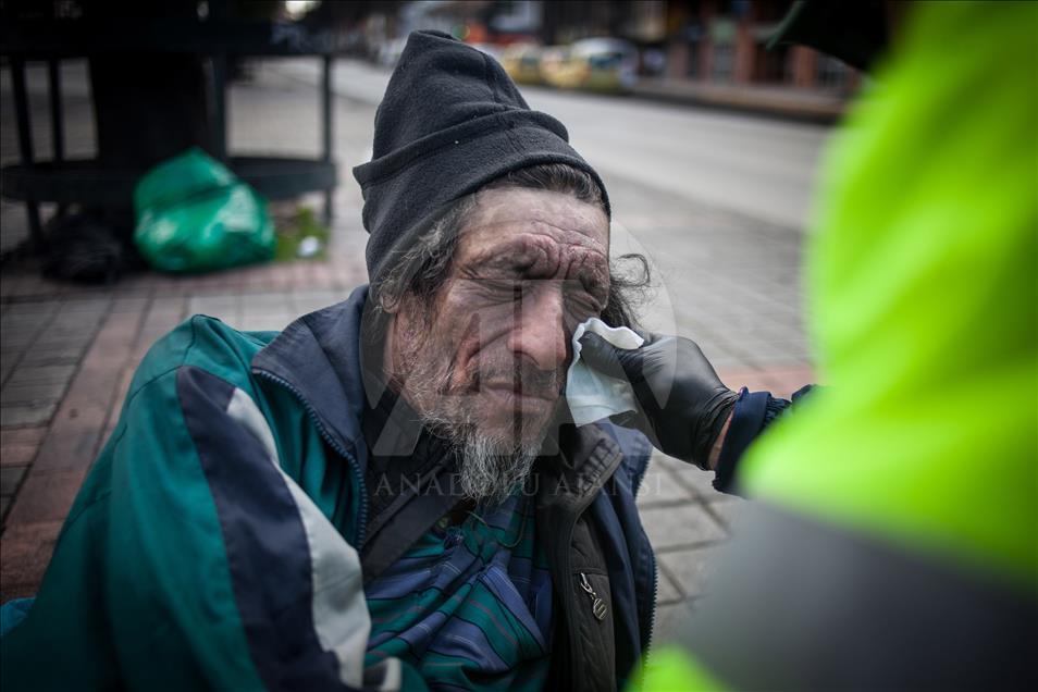 La vida de los habitantes de la calle en Bogotá