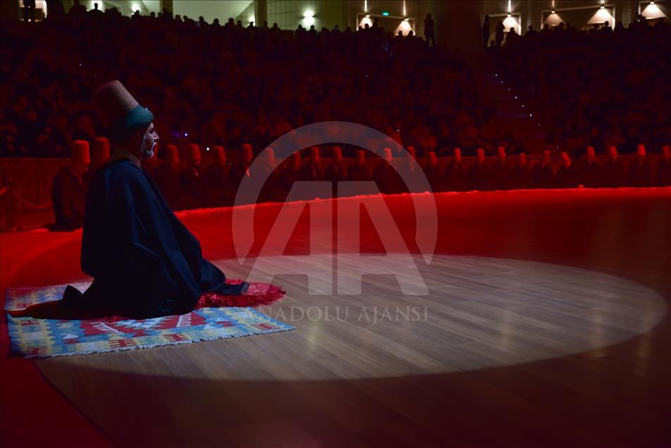 Thousands storm to see commemoration ceremony for Sufi mystic Rumi in Konya