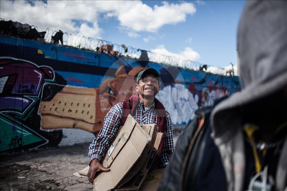 La vida de los habitantes de la calle en Bogotá