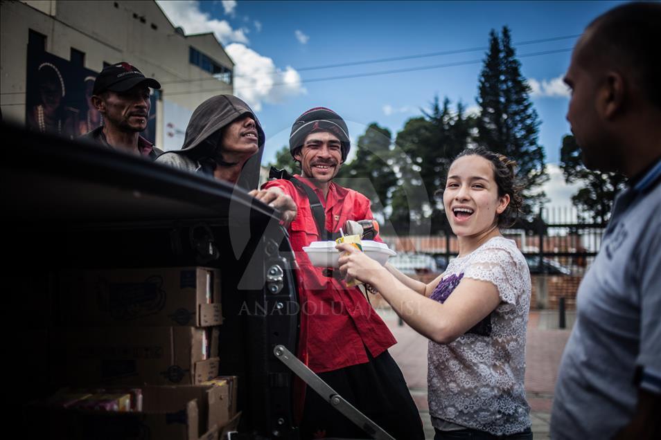 La vida de los habitantes de la calle en Bogotá