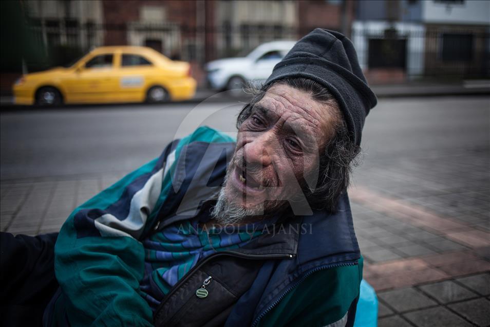 La vida de los habitantes de la calle en Bogotá
