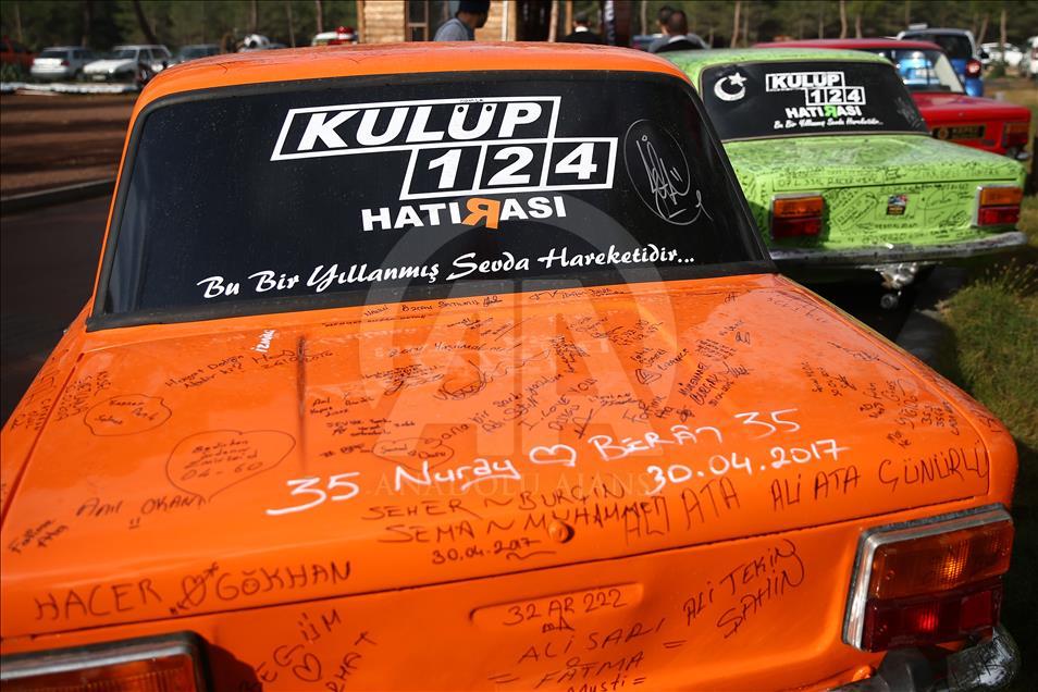Murat 124 tutkunları Antalya'da buluştu