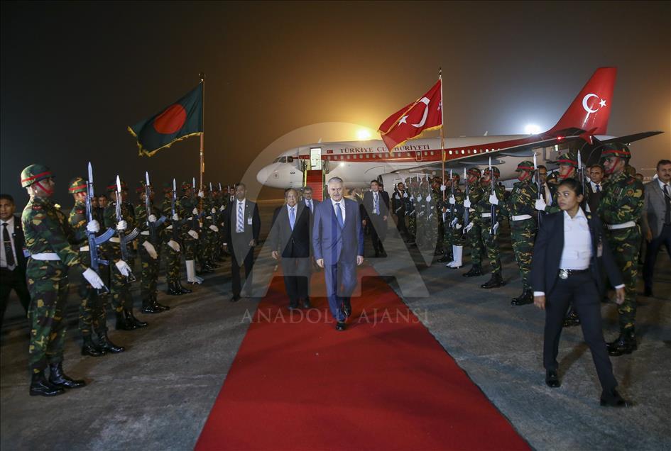 نخست وزیر ترکیه در بنگلادش
