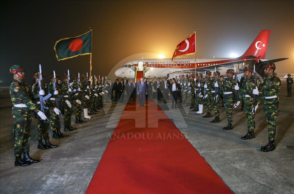 نخست وزیر ترکیه در بنگلادش