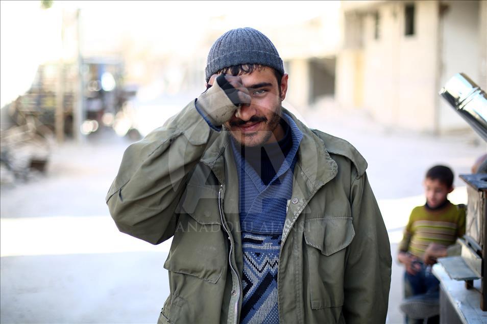 Apoyo a la bebé que perdió su ojo en ataque del régimen en Siria