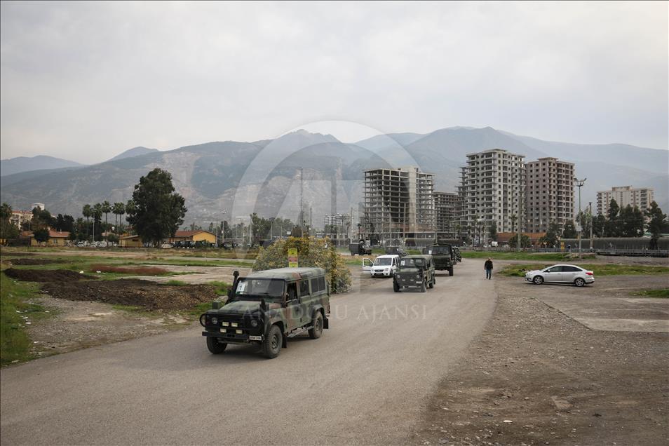 Bolu 2. Komando Tugayı'nda görev yapan 70 asker Suriye sınırına ulaştı 