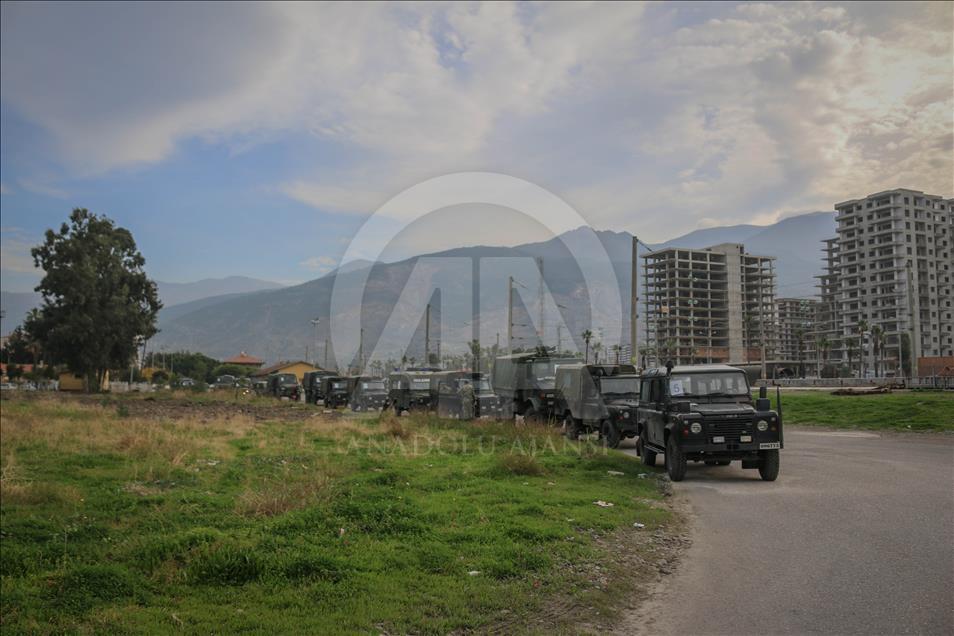 Bolu 2. Komando Tugayı'nda görev yapan 70 asker Suriye sınırına ulaştı 