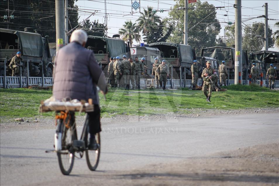 Bolu 2. Komando Tugayı'nda görev yapan 70 asker Suriye sınırına ulaştı 