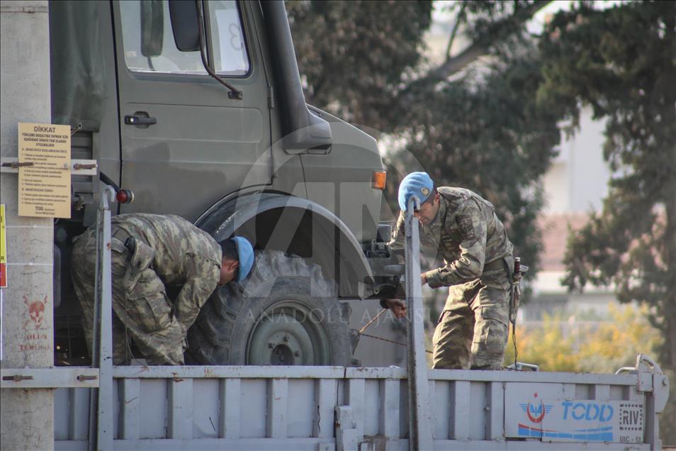 Bolu 2. Komando Tugayı'nda görev yapan 70 asker Suriye sınırına ulaştı 