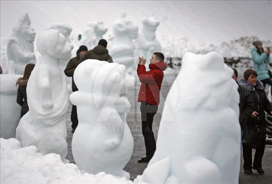 Kiev'de Buz Devri Festivali