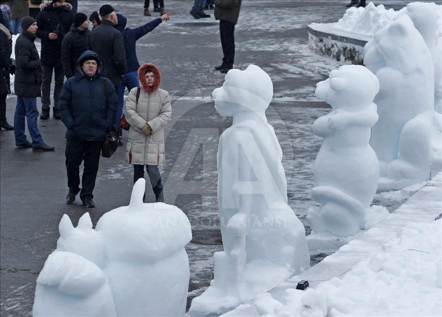 Kiev'de Buz Devri Festivali