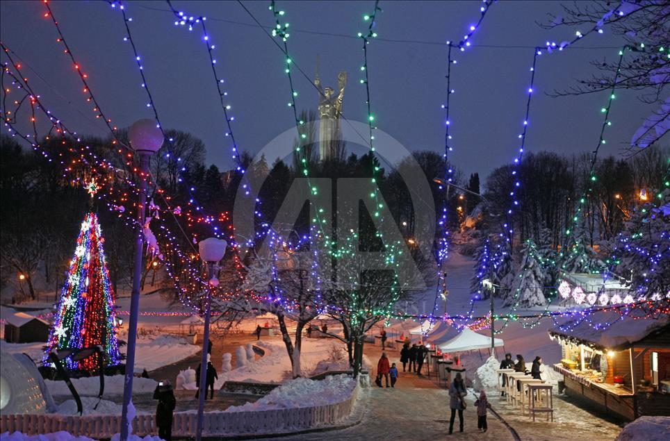 Kiev'de Buz Devri Festivali