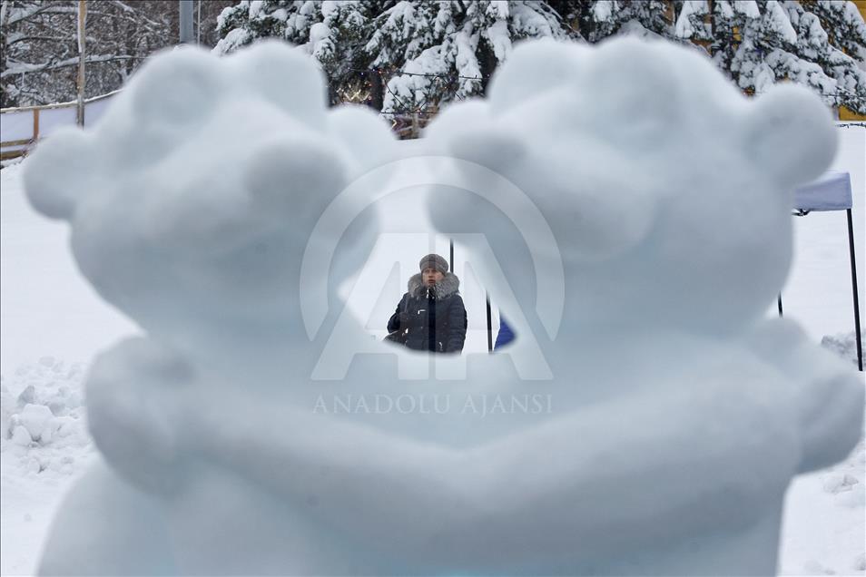 Kiev'de Buz Devri Festivali
