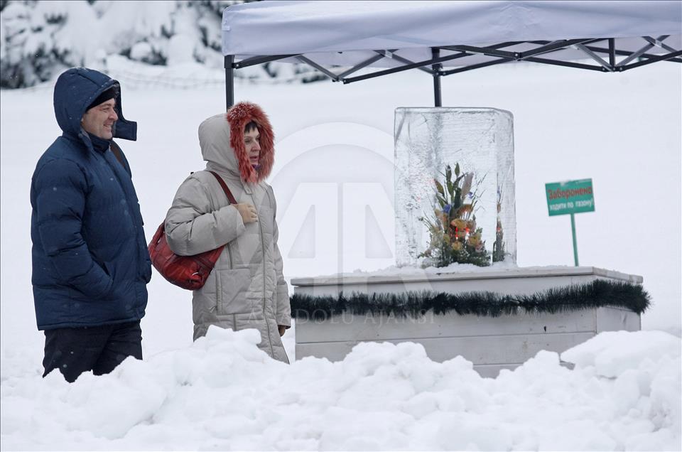 Kiev'de Buz Devri Festivali