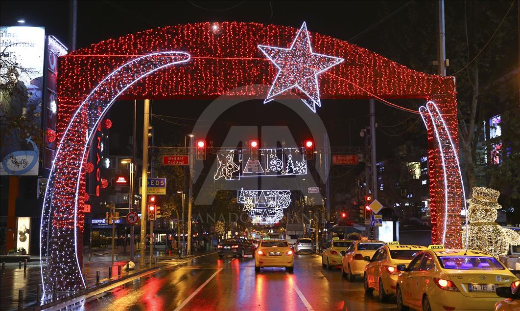 İstanbul'da yılbaşı hazırlıkları