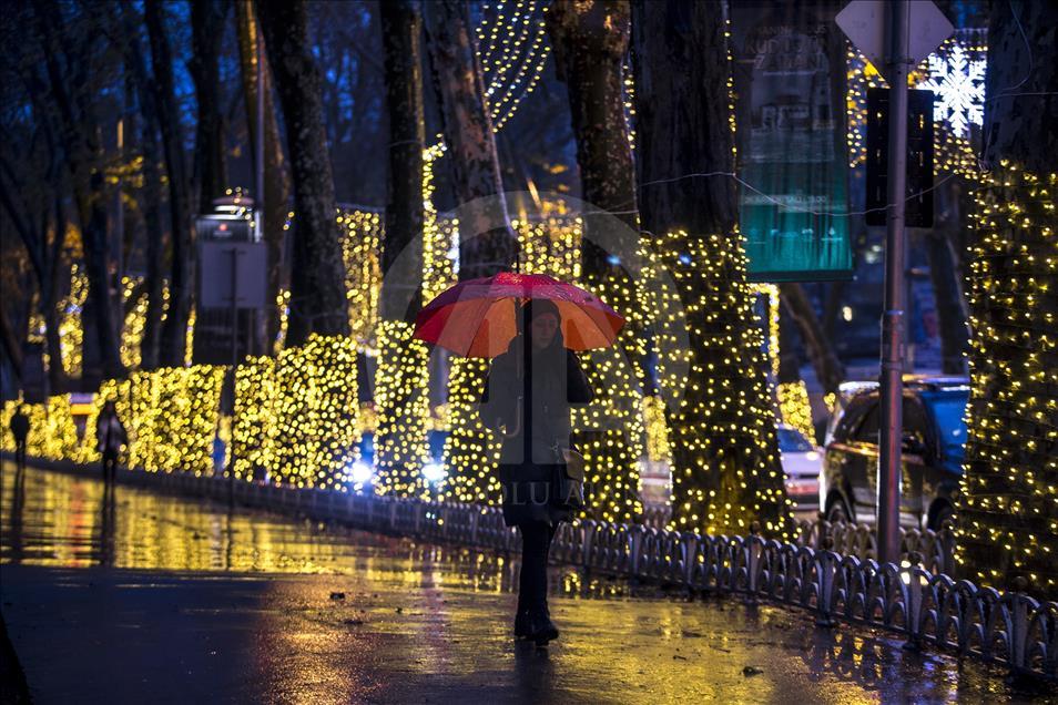 İstanbul'da yılbaşı hazırlıkları