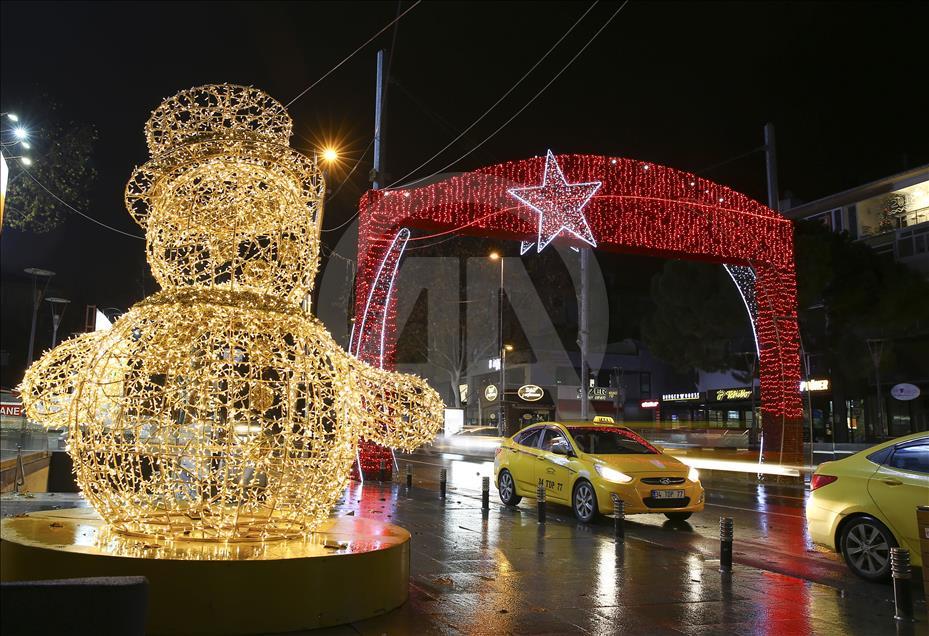 İstanbul'da yılbaşı hazırlıkları