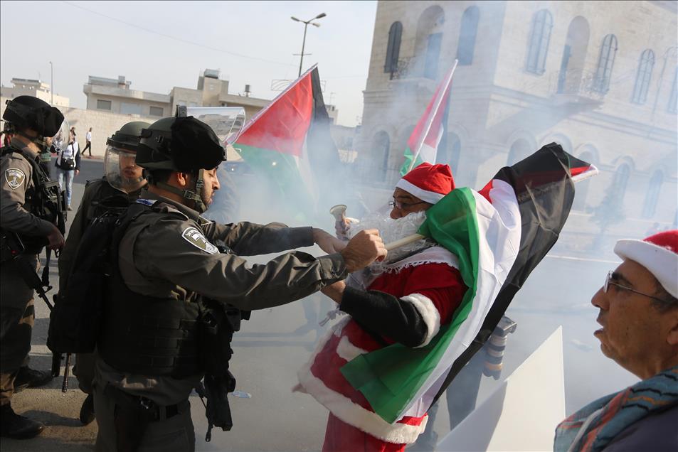 Protest against US decision to recognize Jerusalem as Israel's capital