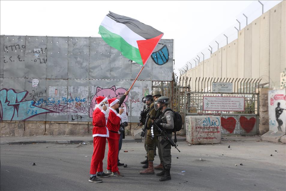 Protest against US decision to recognize Jerusalem as Israel's capital