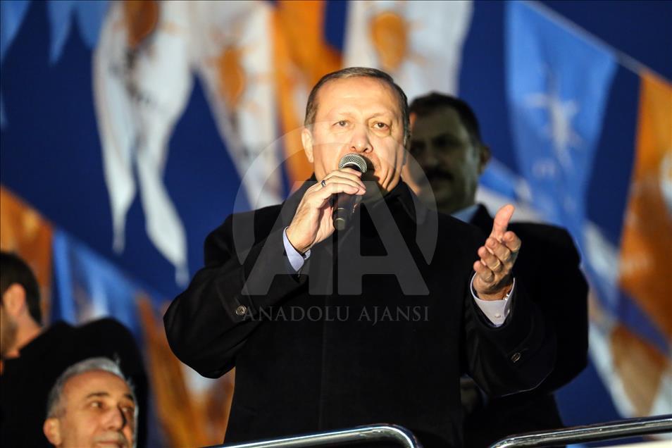 Cumhurbaşkanı ve AK Parti Genel Başkanı Erdoğan, Şırnak'ta