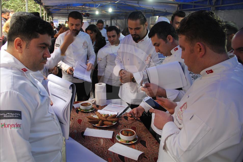 Gastronomi şehri Hatay'da yemek yarışması düzenlendi
