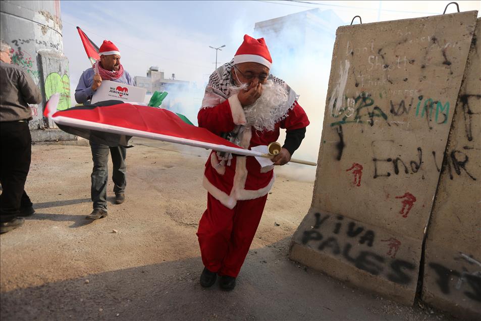 Protest against US decision to recognize Jerusalem as Israel's capital