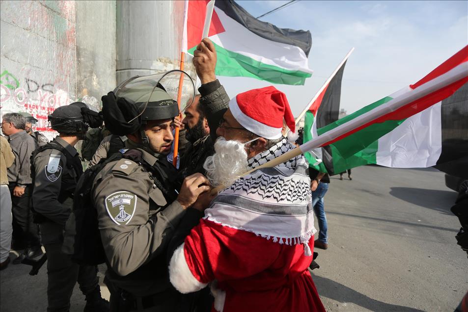 Protest against US decision to recognize Jerusalem as Israel's capital