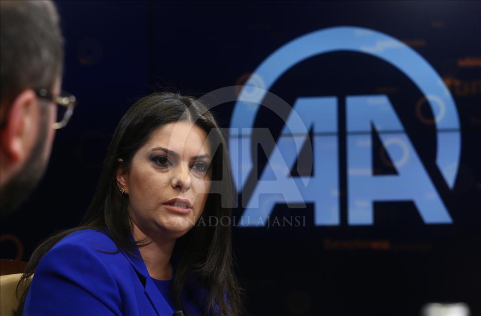 Çalışma ve Sosyal Güvenlik Bakanı Sarıeroğlu, AA Editör Masası’nda