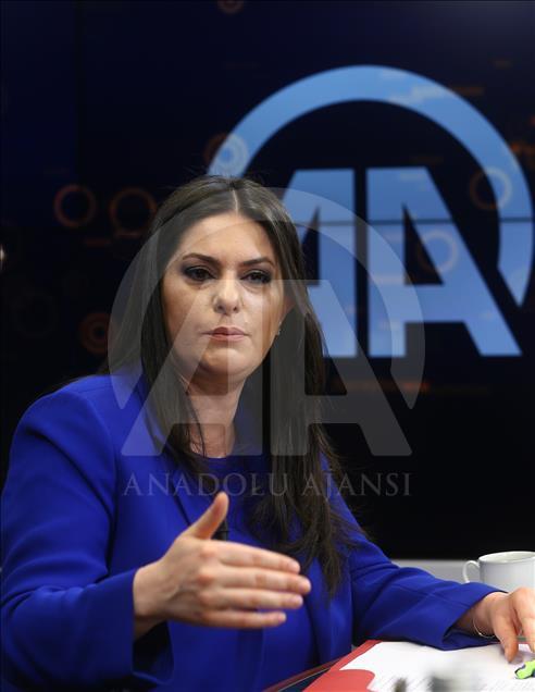 Çalışma ve Sosyal Güvenlik Bakanı Sarıeroğlu, AA Editör Masası’nda