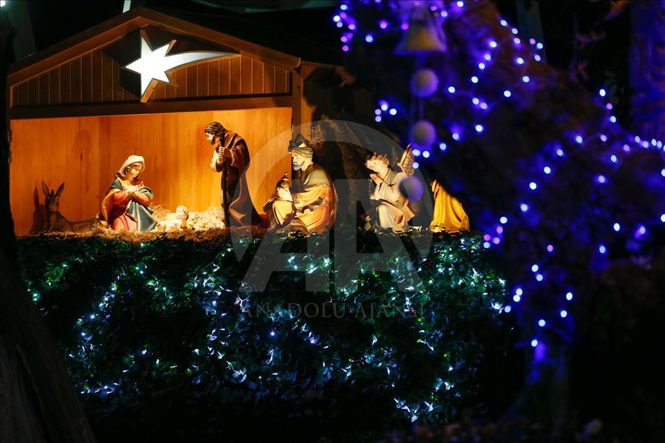 Christmas mass at the House of Virgin Mary in Turkey's Izmir