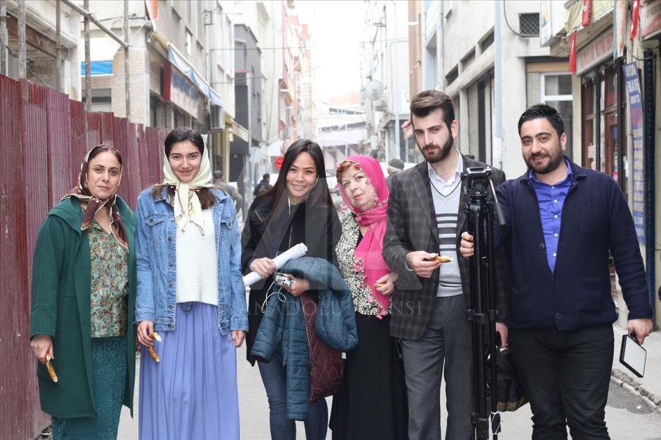 Üreticiler "Fındık Veresiye" için kamera karşısına geçti