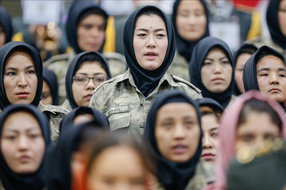 Turkish Armed Forces provide training for Afghan military officers