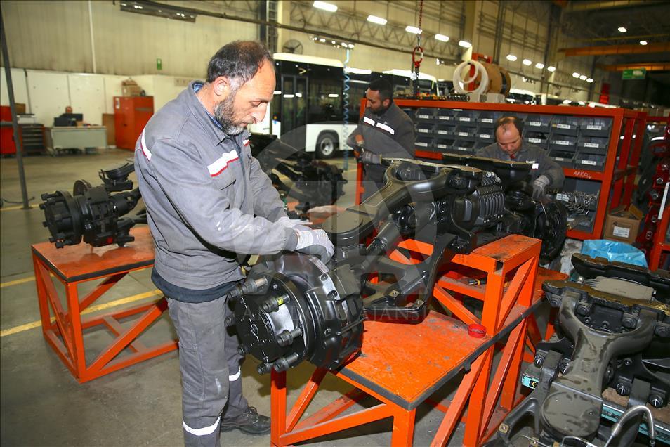 Otokar'dan 60'tan fazla ülkeye ihracat