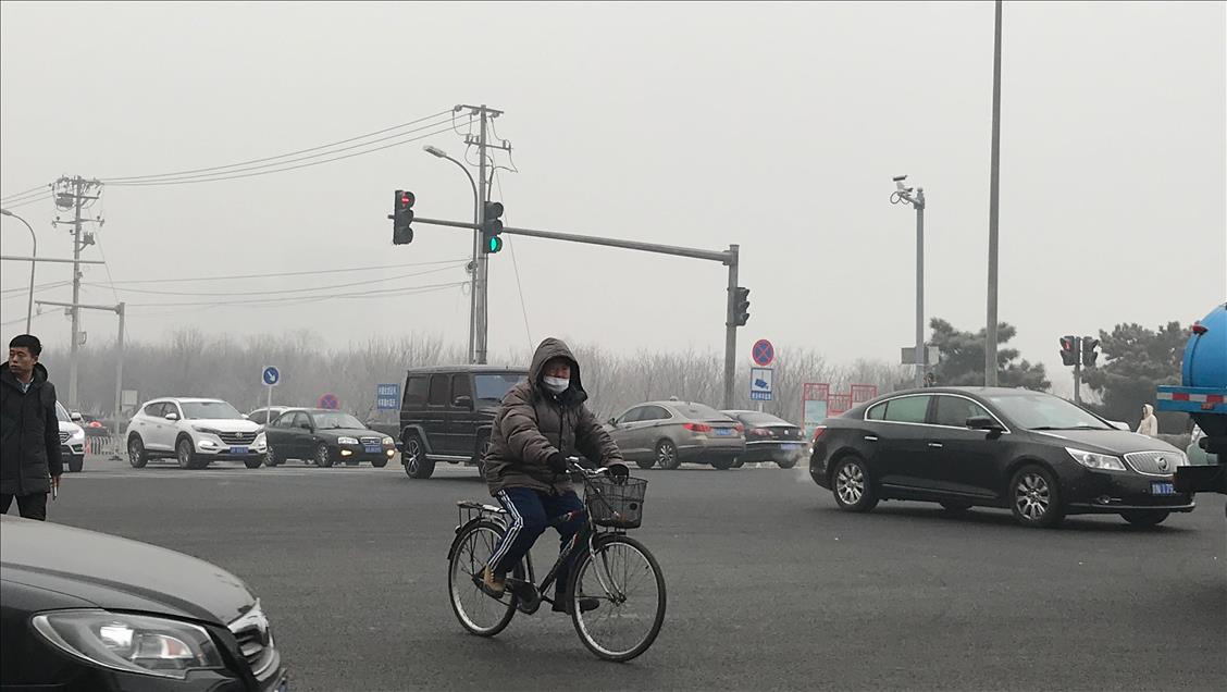 China terperangkap udara kotor