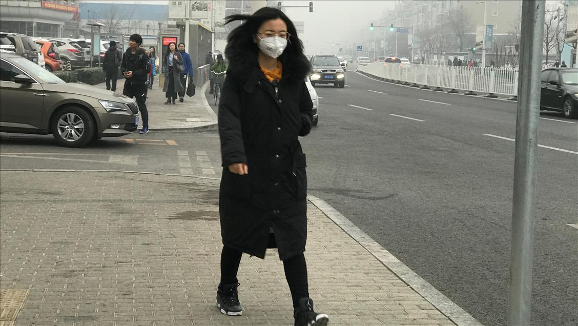 China terperangkap udara kotor