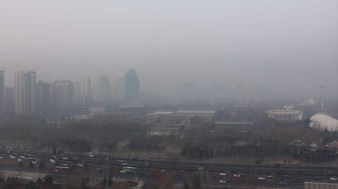 China terperangkap udara kotor