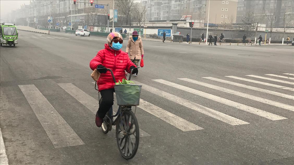China terperangkap udara kotor