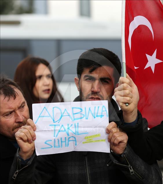 Şehit yakınları ve gazilerden CHP'yi protesto