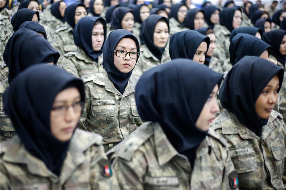 Turkish Armed Forces provide training for Afghan military officers