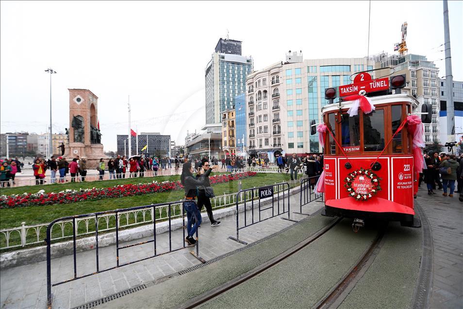 Nostaljik Tramvay bir hafta ücretsiz