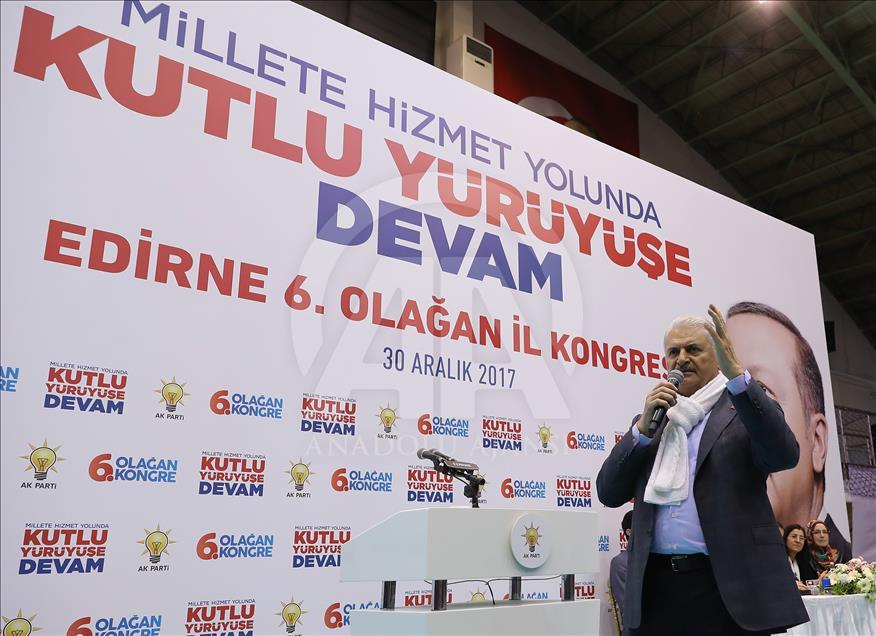 AK Parti Edirne 6. Olağan İl Kongresi