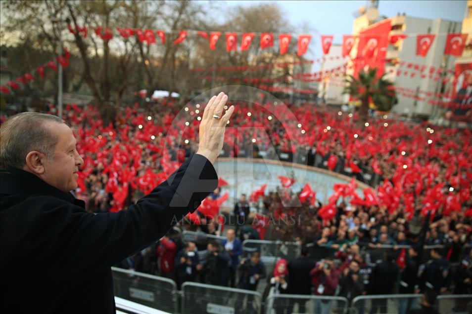 Cumhurbaşkanı ve AK Parti Genel Başkanı Erdoğan, Sinop'ta