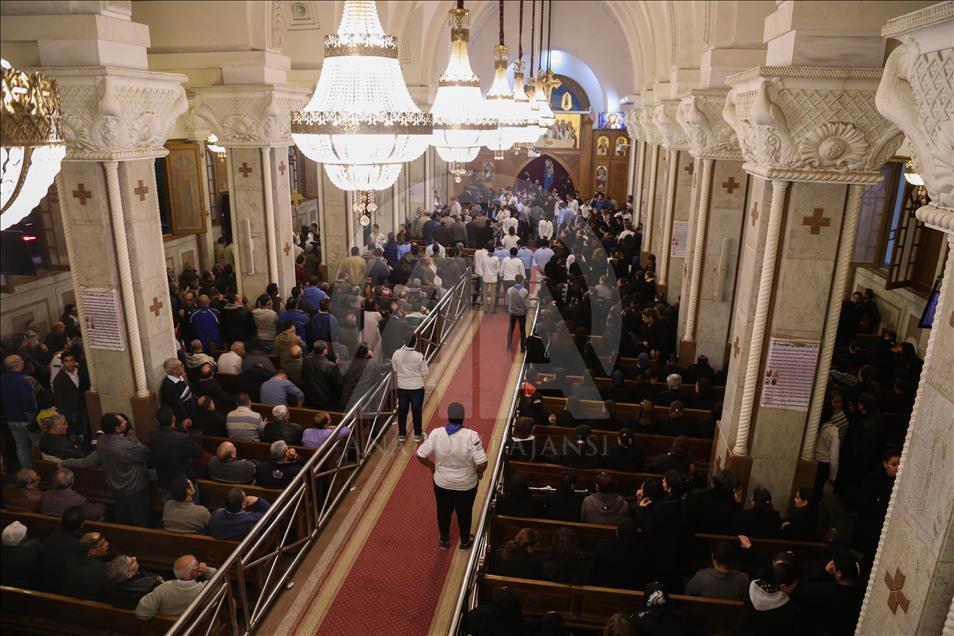 Funeral ceremony for Cairo church attack victims