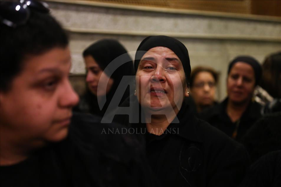 Funeral ceremony for Cairo church attack victims