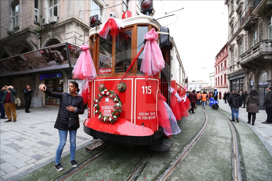 Nostaljik Tramvay bir hafta ücretsiz