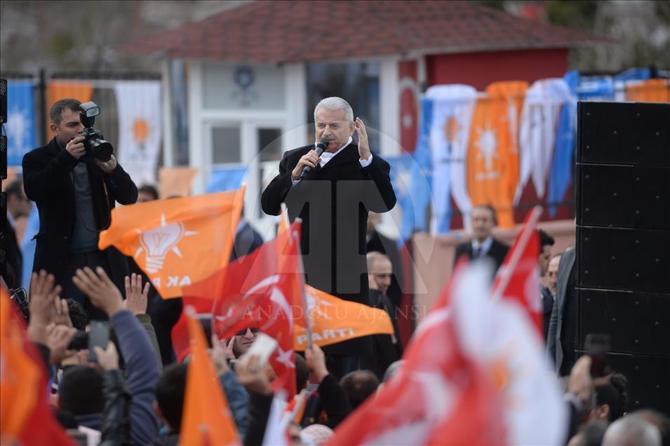 Başbakan Binali Yıldırım Burdur'da