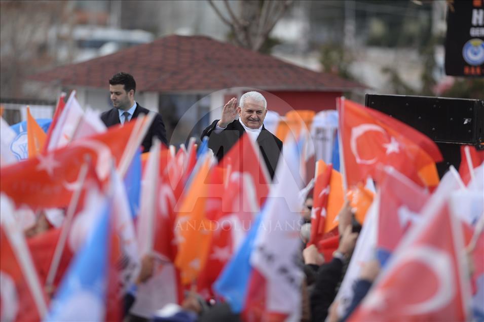 Başbakan Binali Yıldırım Burdur'da